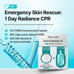 WELLAGE pouring serum texture to show lightweight absorption benefit