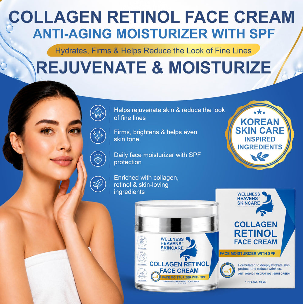 Wellness Heavens application on face and neck for smooth, even coverage