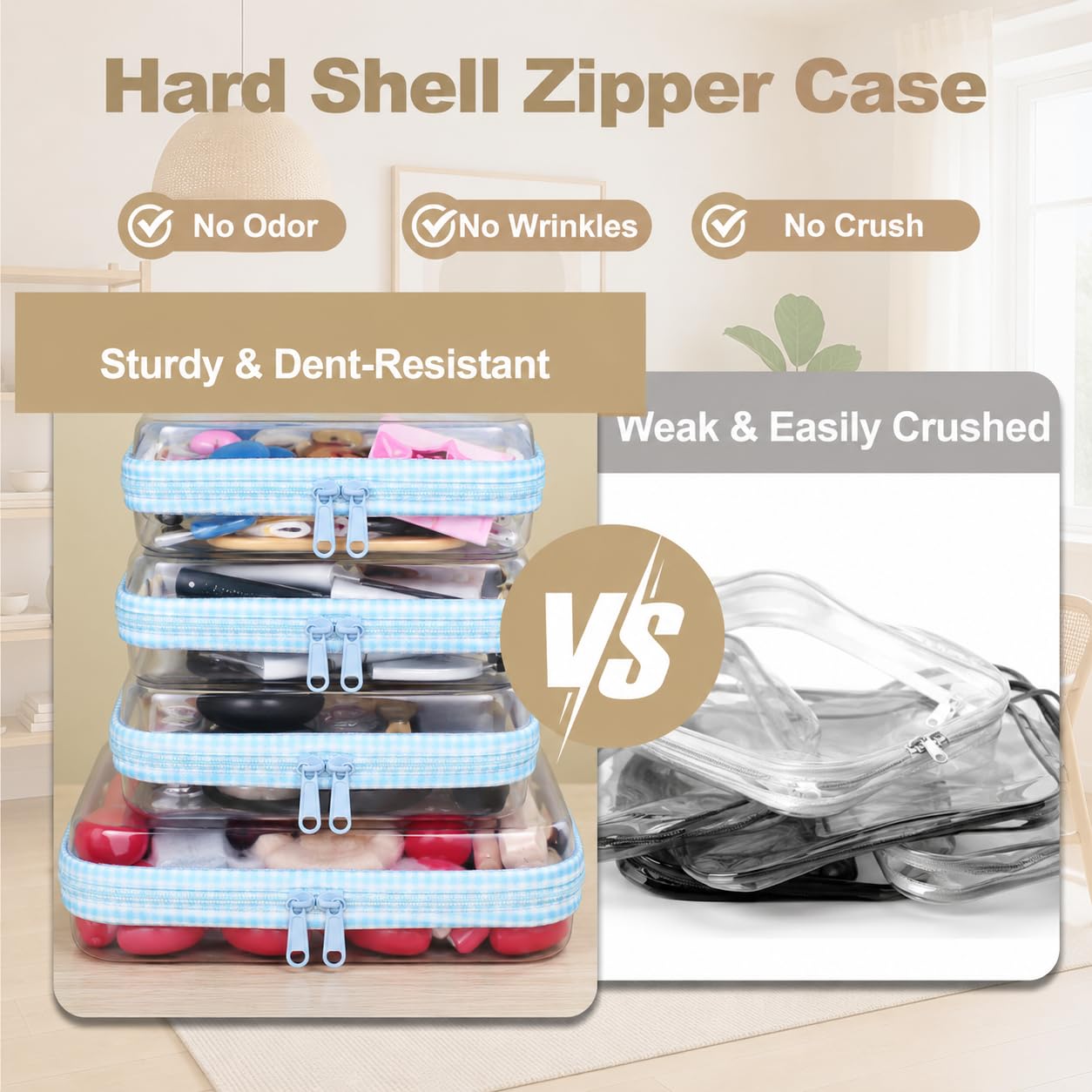 WELPIRT close-up of zipper and reinforced edge highlighting durability benefit