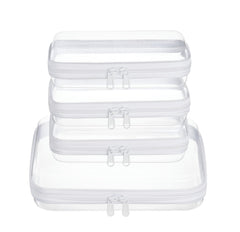 WELPIRT front view of case set showing stackable organized benefit