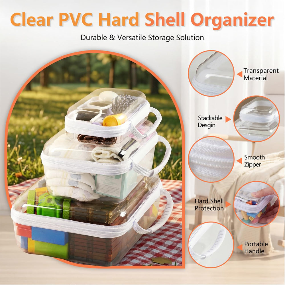 WELPIRT nested three-size set offering double-layer crush protection
