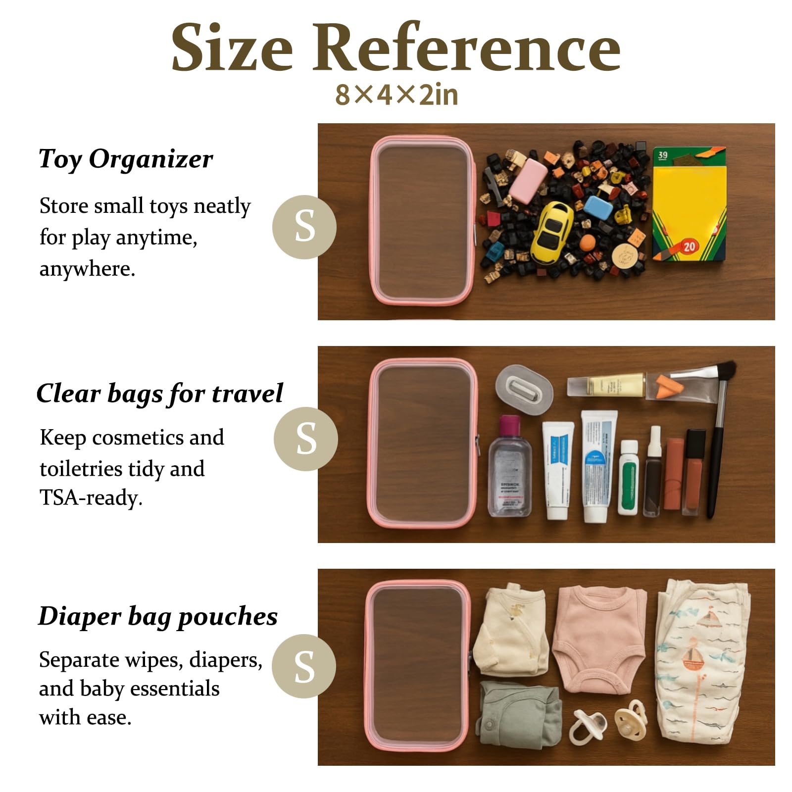 WELPIRT size comparison with hand illustrating compact portability and fit