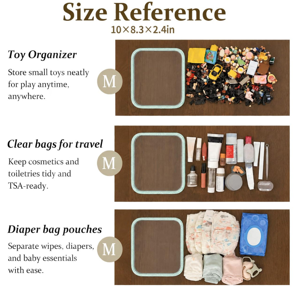 WELPIRT pouch beside smartphone to show scale and travel convenience