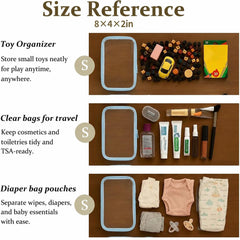 WELPIRT small pouch laid out with toiletries showing organization benefit
