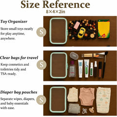 WELPIRT stacked cases inside suitcase protecting items from pressure