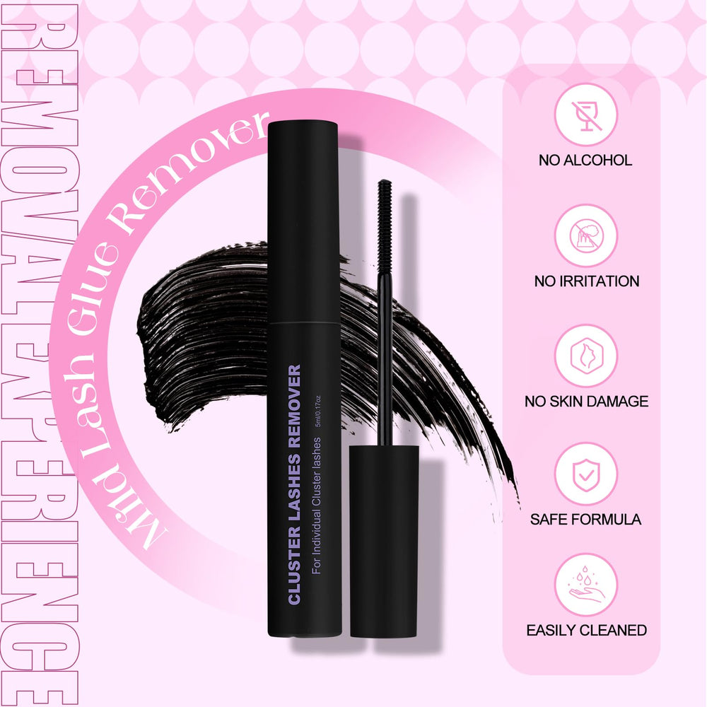 WENDY LASHES before and after lashes illustrating added volume