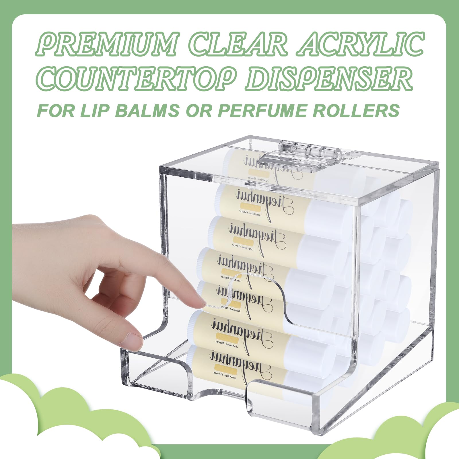 Wenqik acrylic edge close-up showing durable thin-wall construction