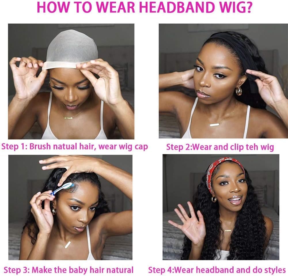 WENYAN 16-inch wig beside ruler showing true length and scale