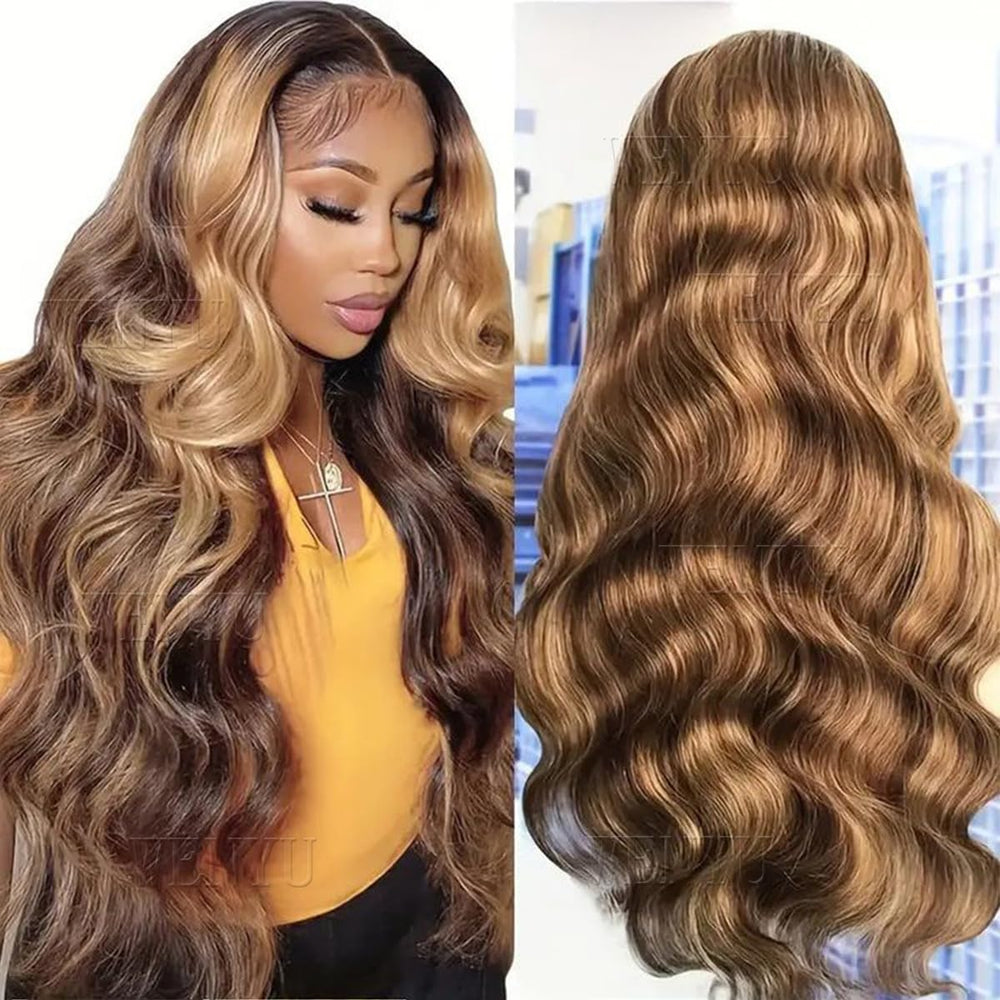 wenyu body wave texture close-up shows soft bounce and natural shine for styling ease