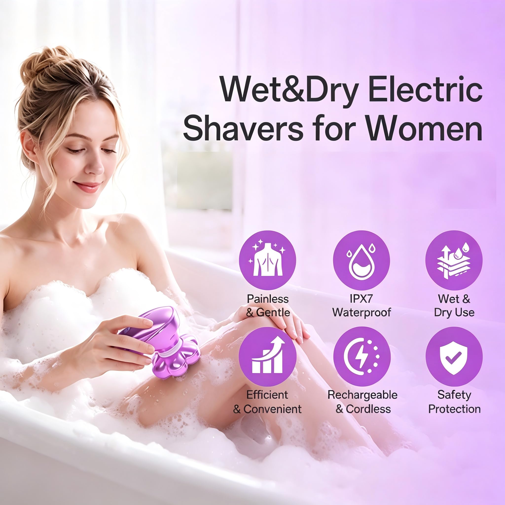 WEQOEE beard trimmer attachment detail for precise edging and styling