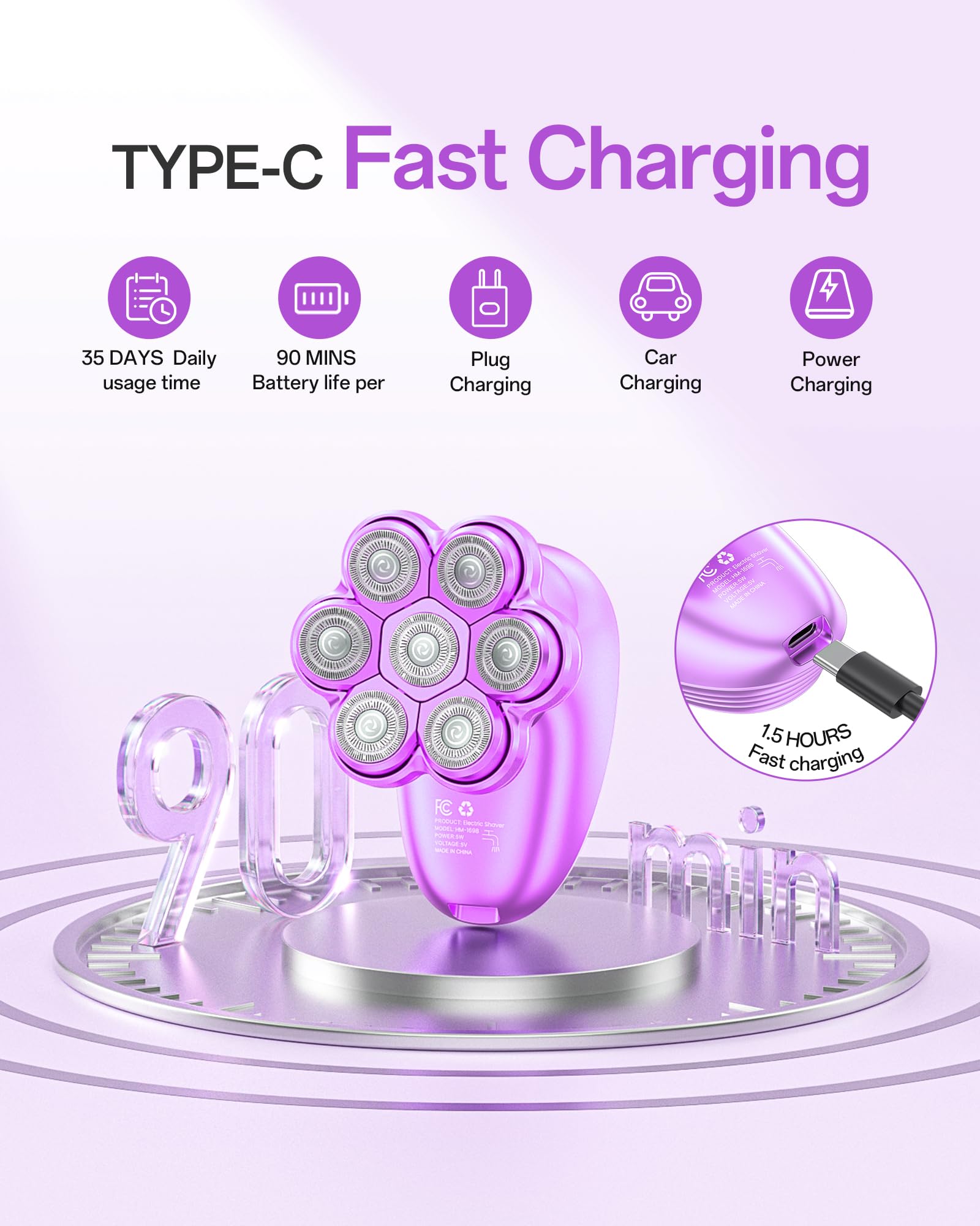 WEQOEE nose trimmer in use offering safe, comfortable nostril hair removal