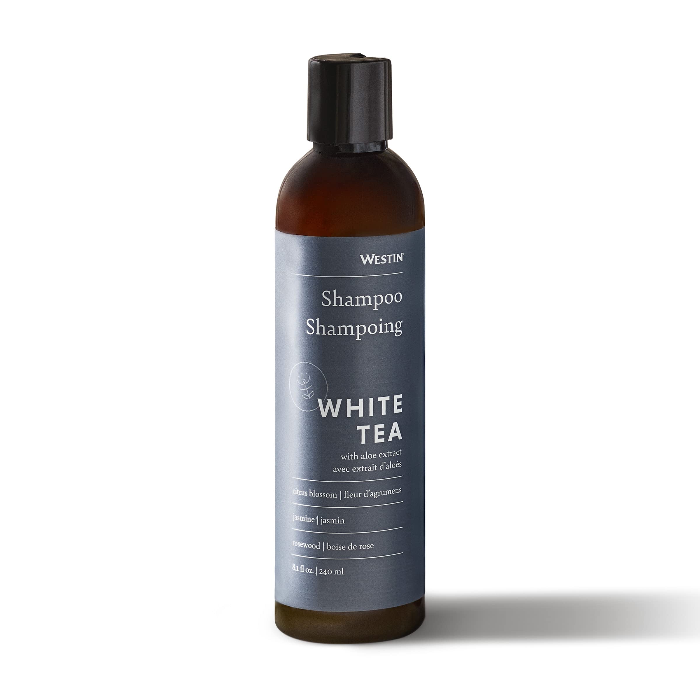 Westin front label showing product name and scent benefits