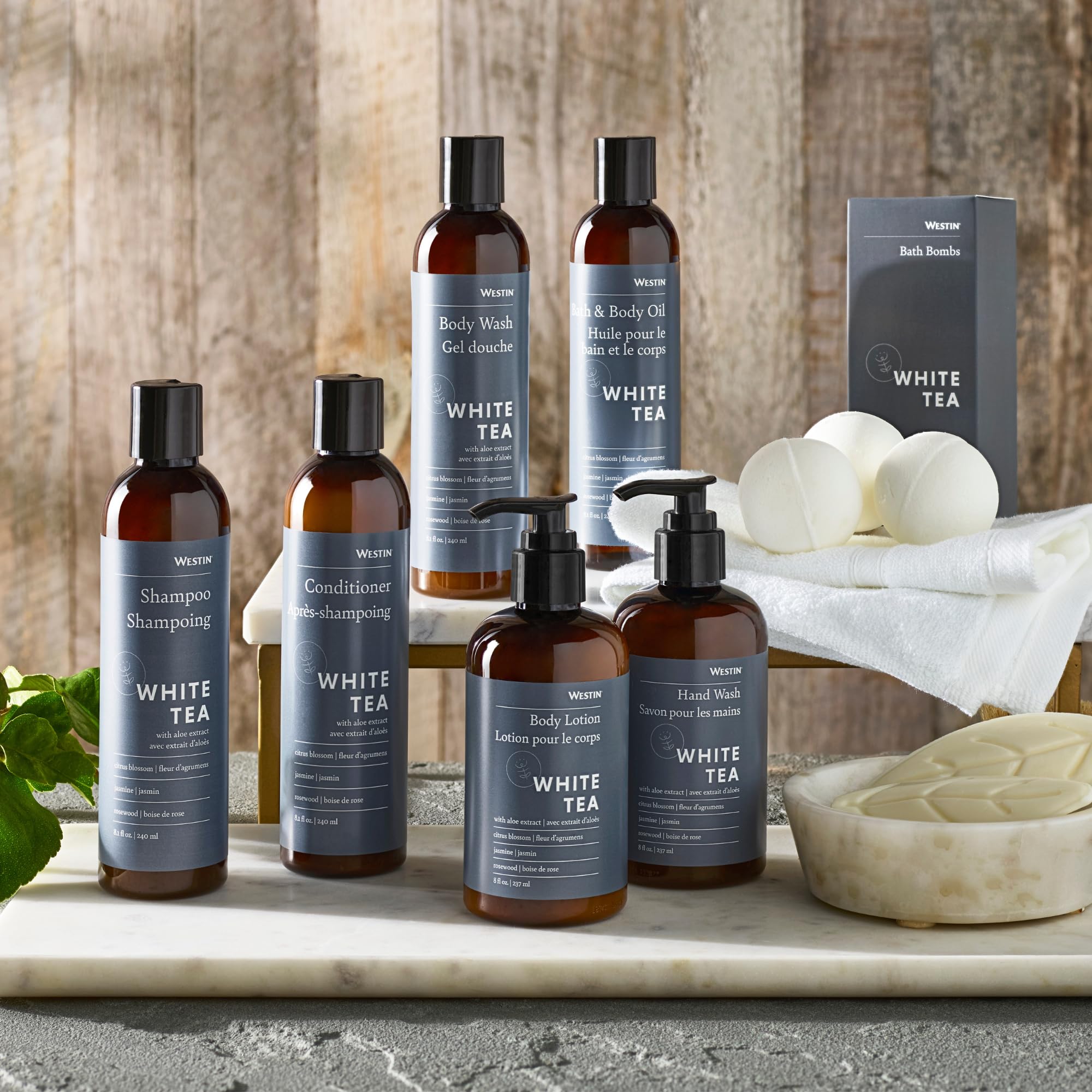 Foamy texture of Westin soap on hands showing gentle lather for soft cleansing