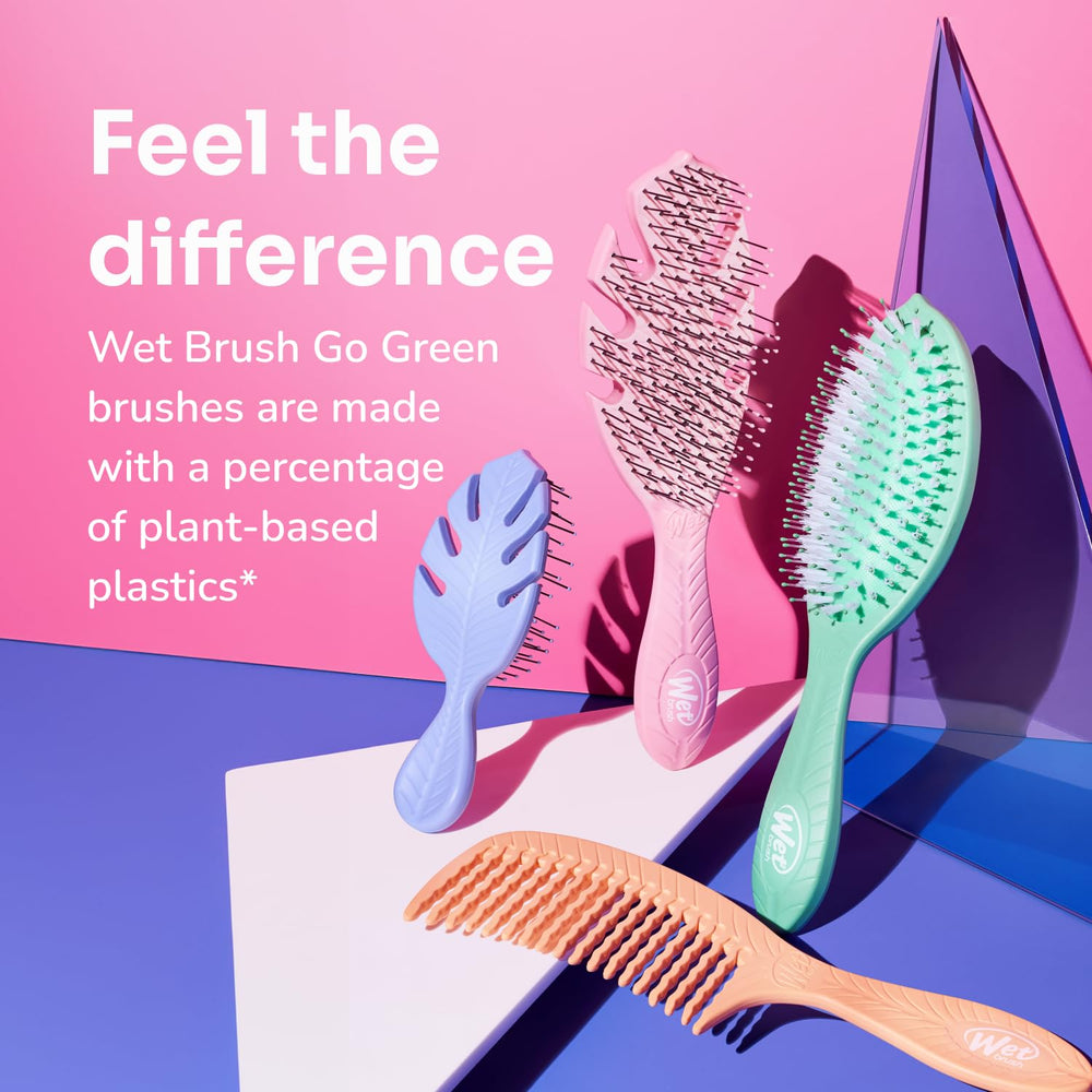 Wet Brush retail packaging front to show branding and product info