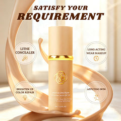 WFWJ foundation dot on skin changing tone for a natural match benefit