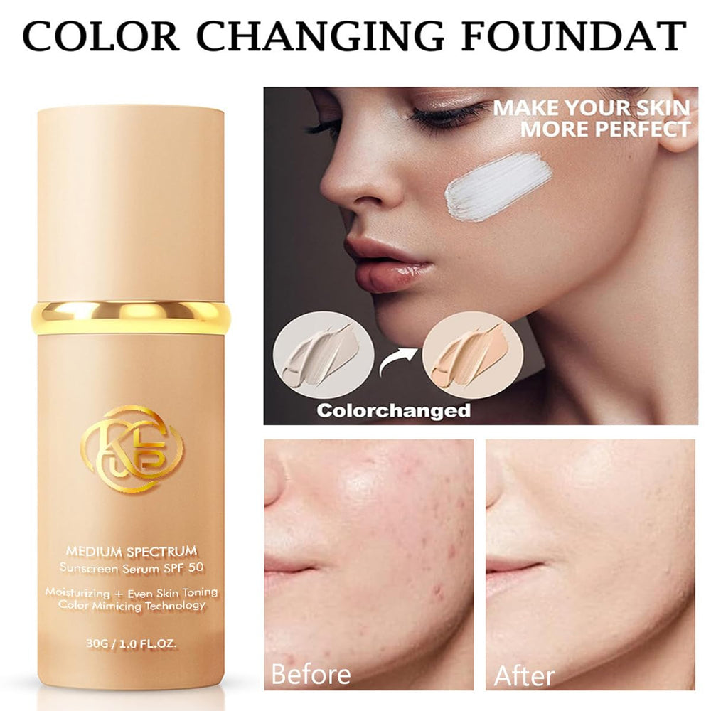 WFWJ close-up pump texture demonstrating lightweight serum hydration