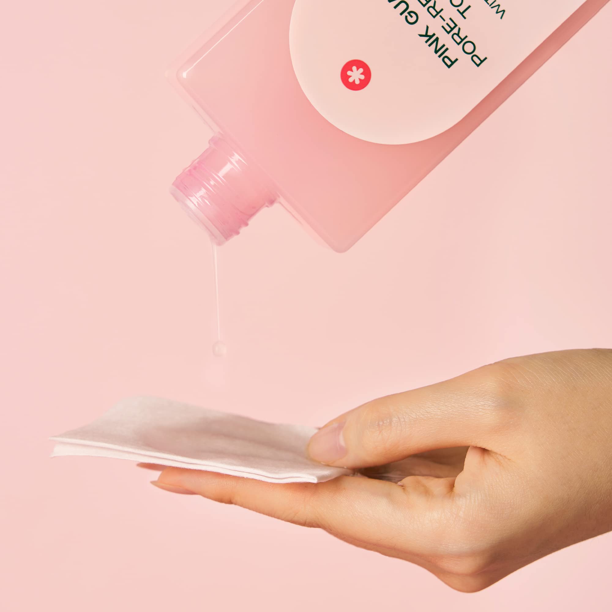 White Rabbit pads arranged on vanity conveying everyday skincare use