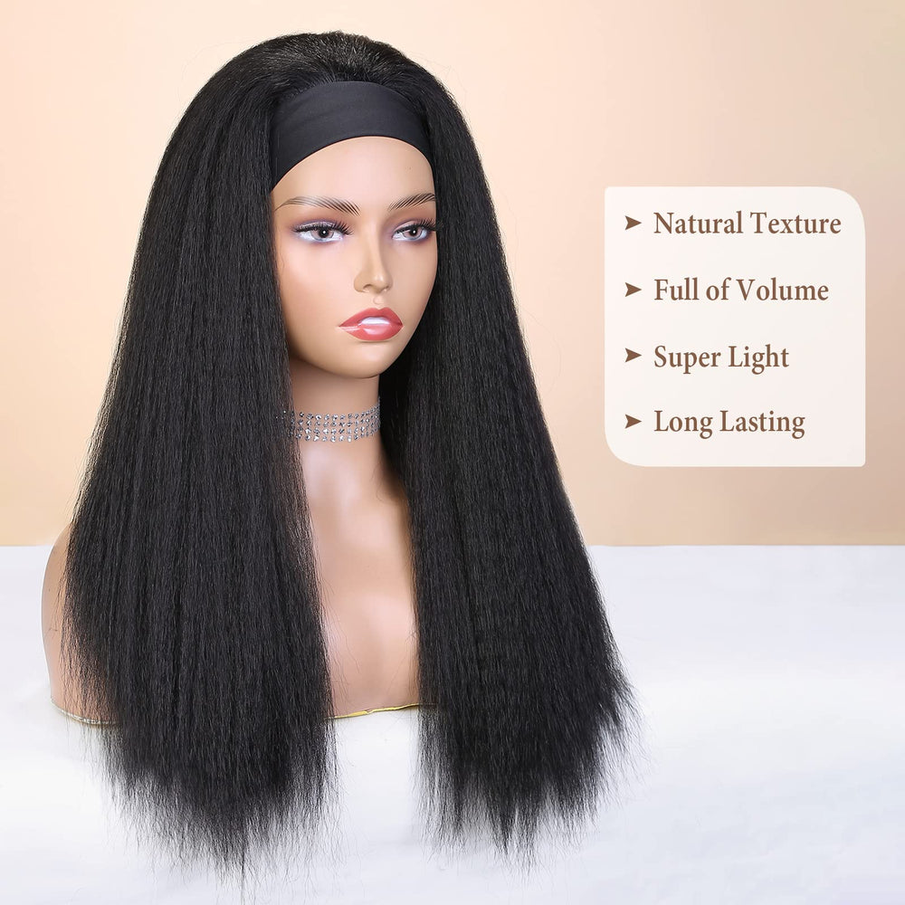 WIGNEE worn by model in lifestyle scene offering instant polished style