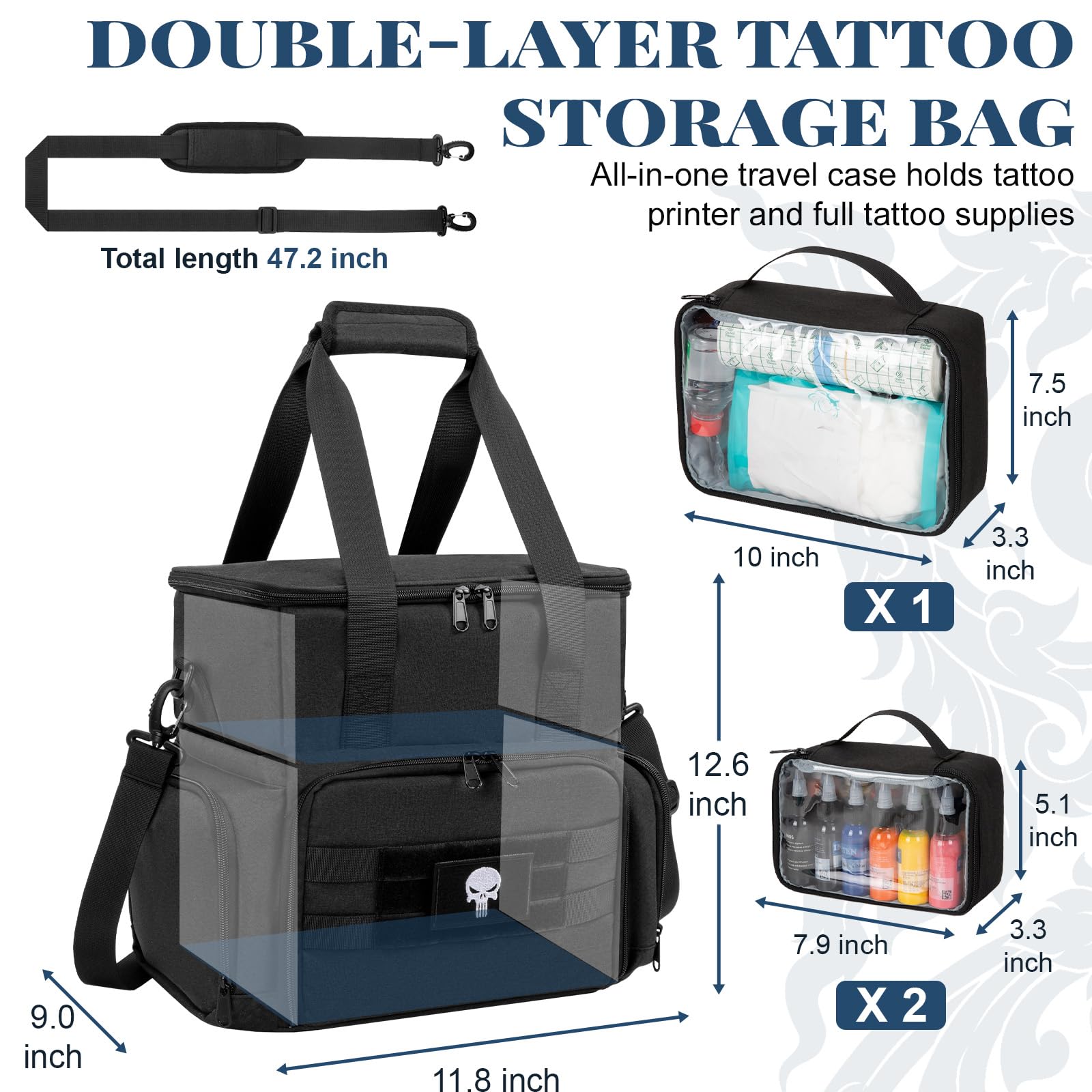 Wigojoy upper compartment open with stencil printer for quick access