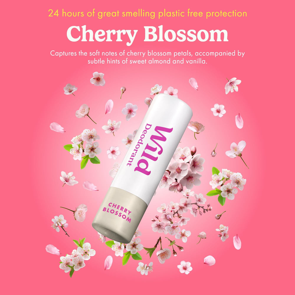 Wild label detail showing ingredient highlights and scent names for informed scent choice