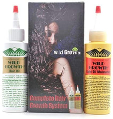 Wild Growth system in hair routine applied to damp textured hair for improved manageability