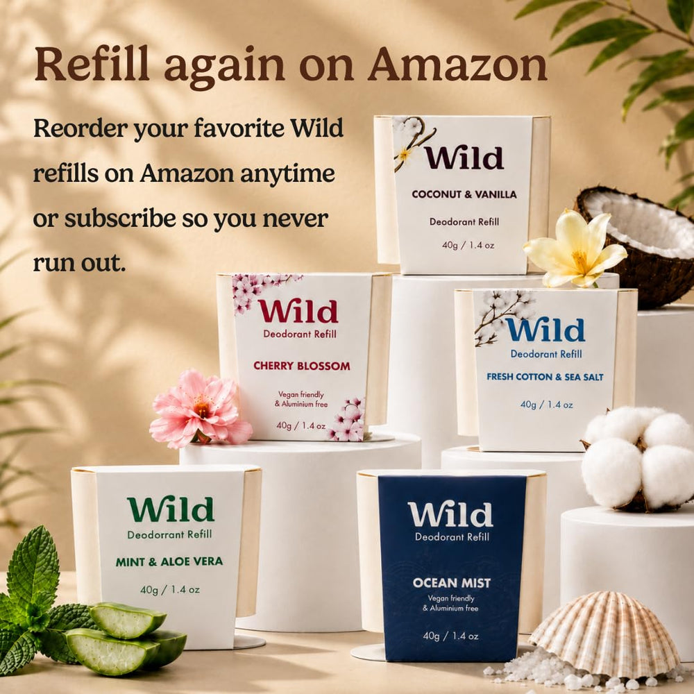 Wild product label close-up displaying vegan and Leaping Bunny certifications benefit