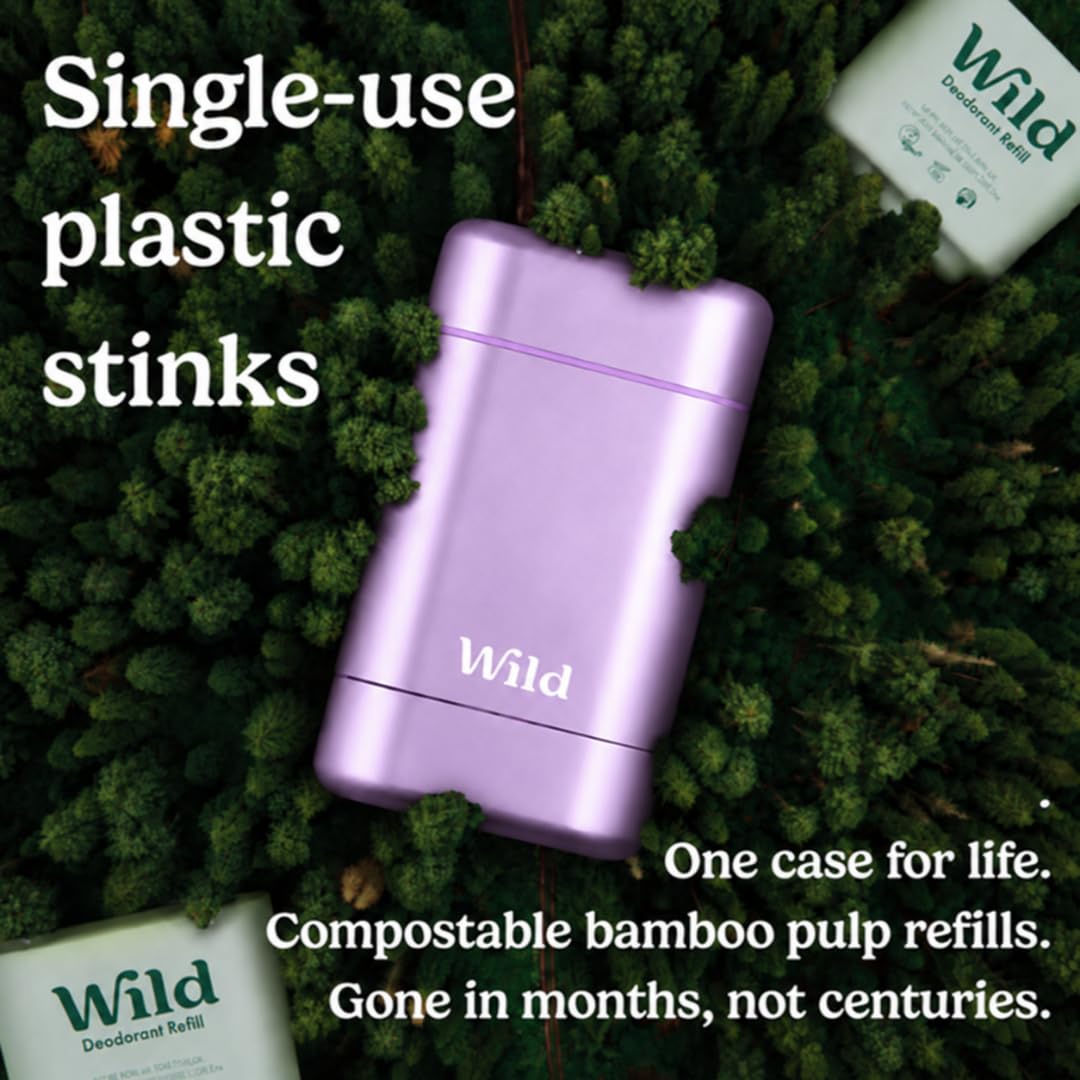 Wild label detail showing scent names and certifications for transparency and trust