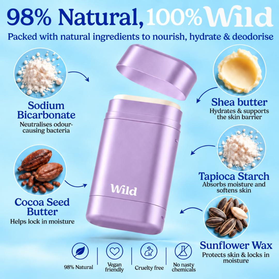Wild case on bathroom shelf in lifestyle scene conveying stylish everyday use