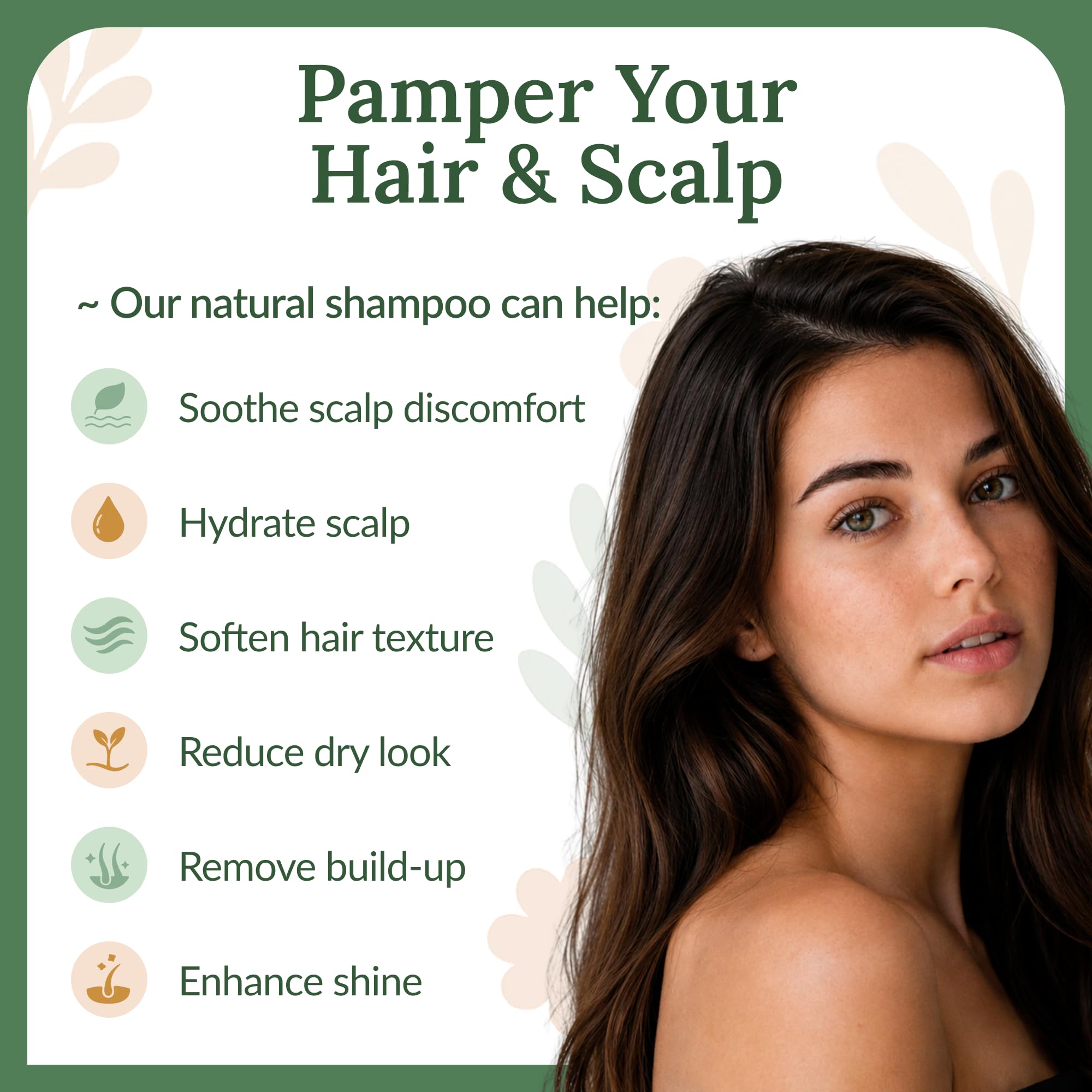 Wild Naturals shampoo texture being poured highlighting hydrating formula