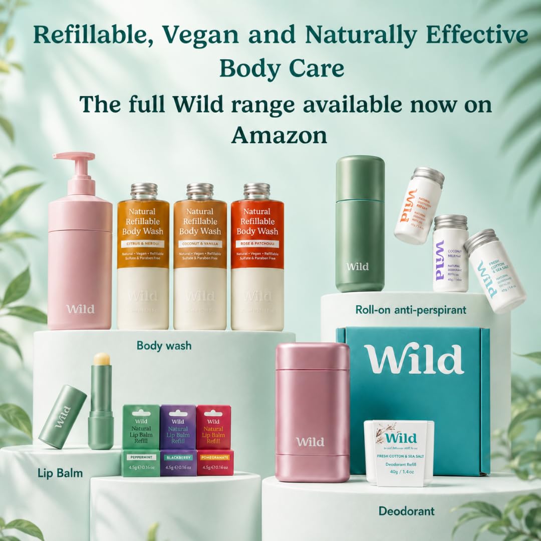 Wild travel-ready case in luggage showcasing portability and on-the-go freshness benefit