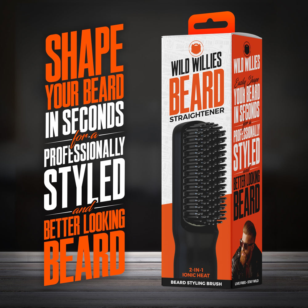 Wild Willies LED display showing precise temperature for controlled styling