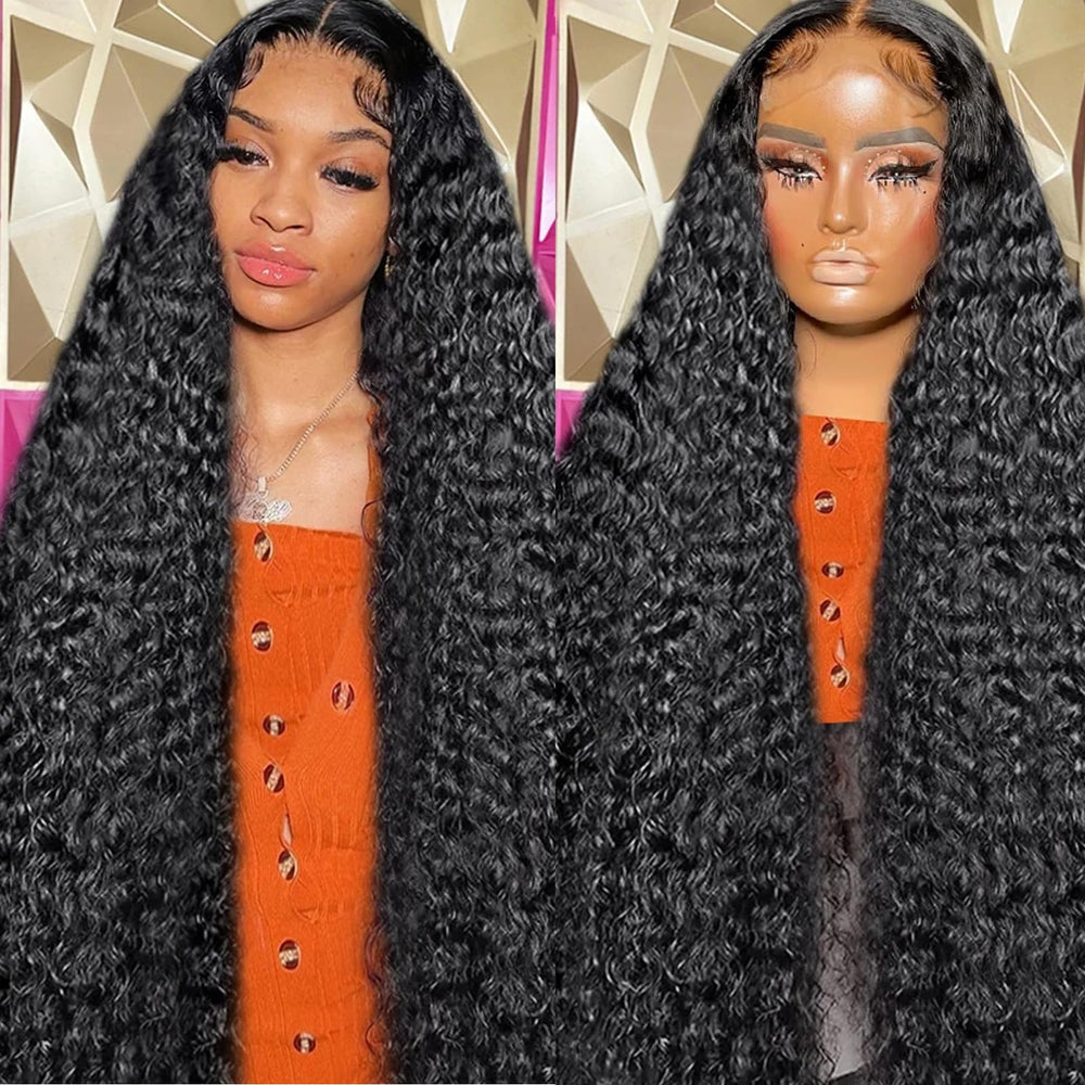 Wildroar front view full length showing natural deep waves and shine