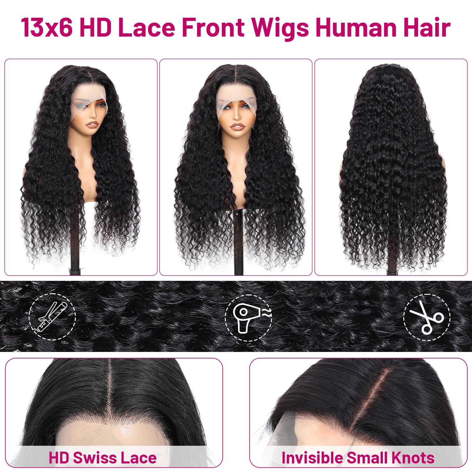 Wildroar pre-plucked hairline and baby hair for realistic finish