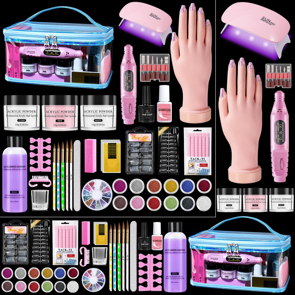 Wilfniee front packaging showing full kit and organized contents for easy setup