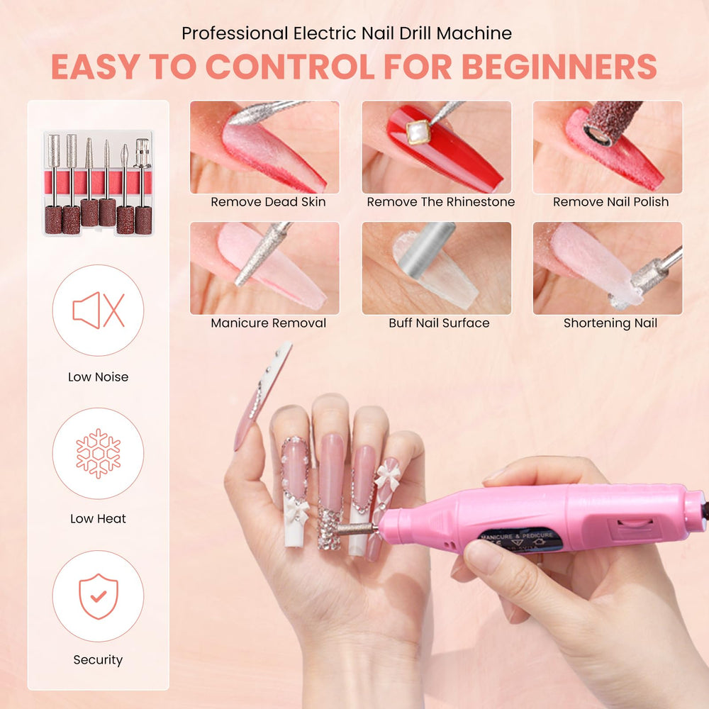 Wilfniee portable LED/UV lamp curing nails fast for efficient at-home use