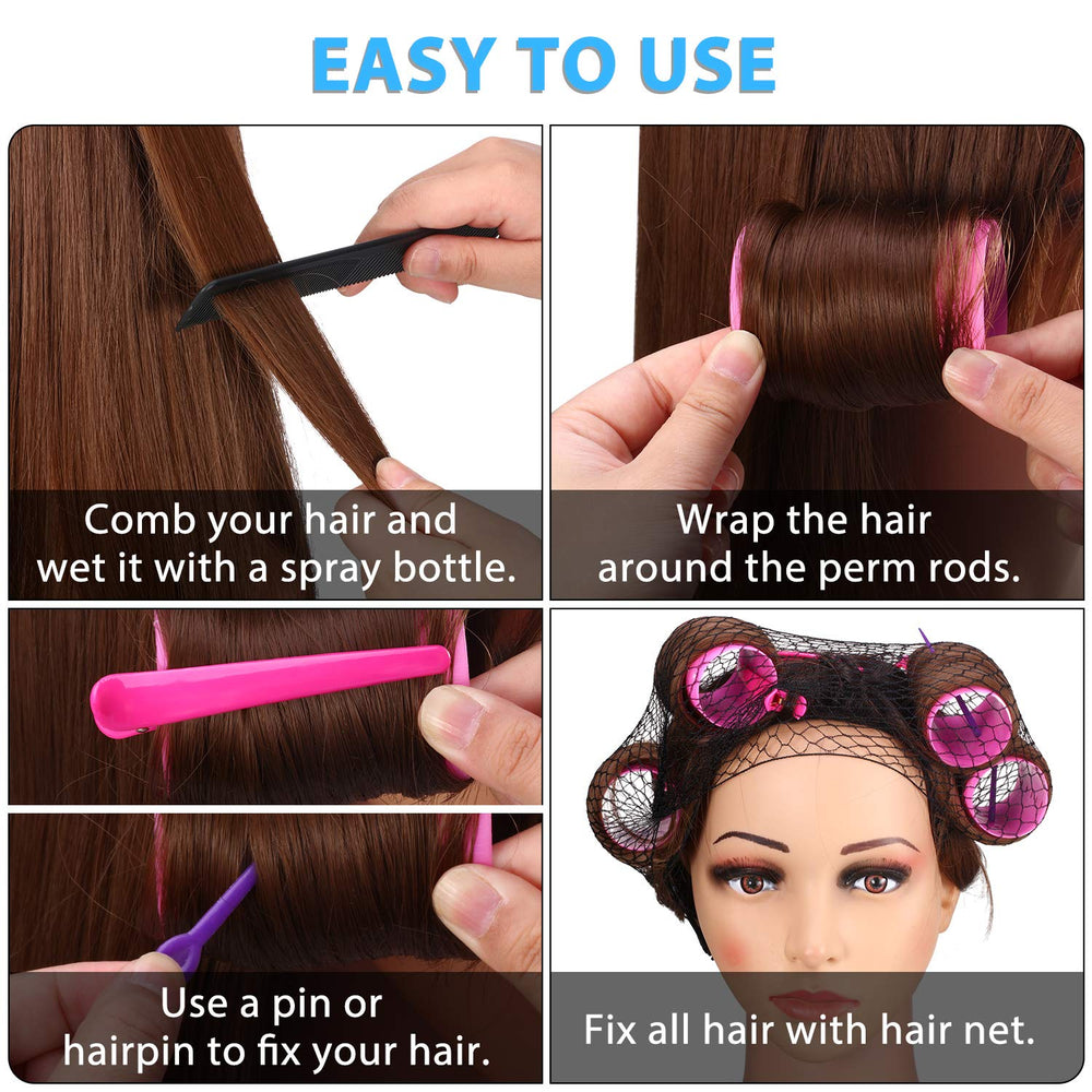 WILLBOND in-use photo on long hair demonstrating gentle heat-free styling benefit