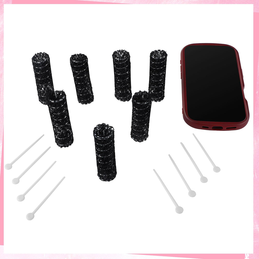 WILLBOND multiple rollers on head showing volume and retro styling
