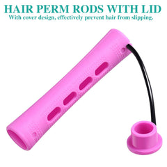 WILLBOND rod with cover and rubber band demonstrating secure, pin-free hold