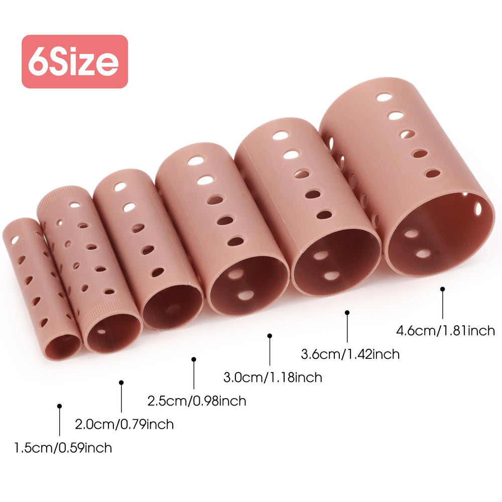 WILLBOND close-up of six roller diameters illustrating size choice