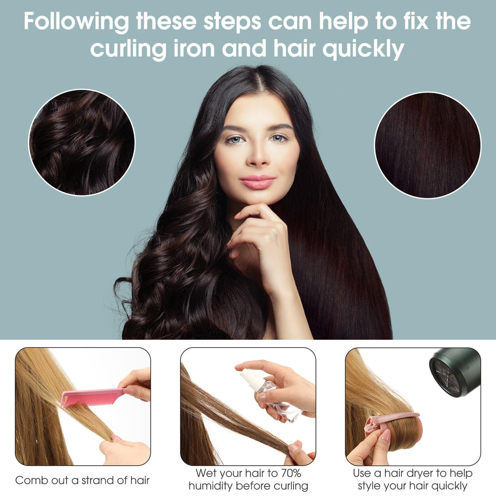 WILLBOND array of rollers with pins and clips for easy styling