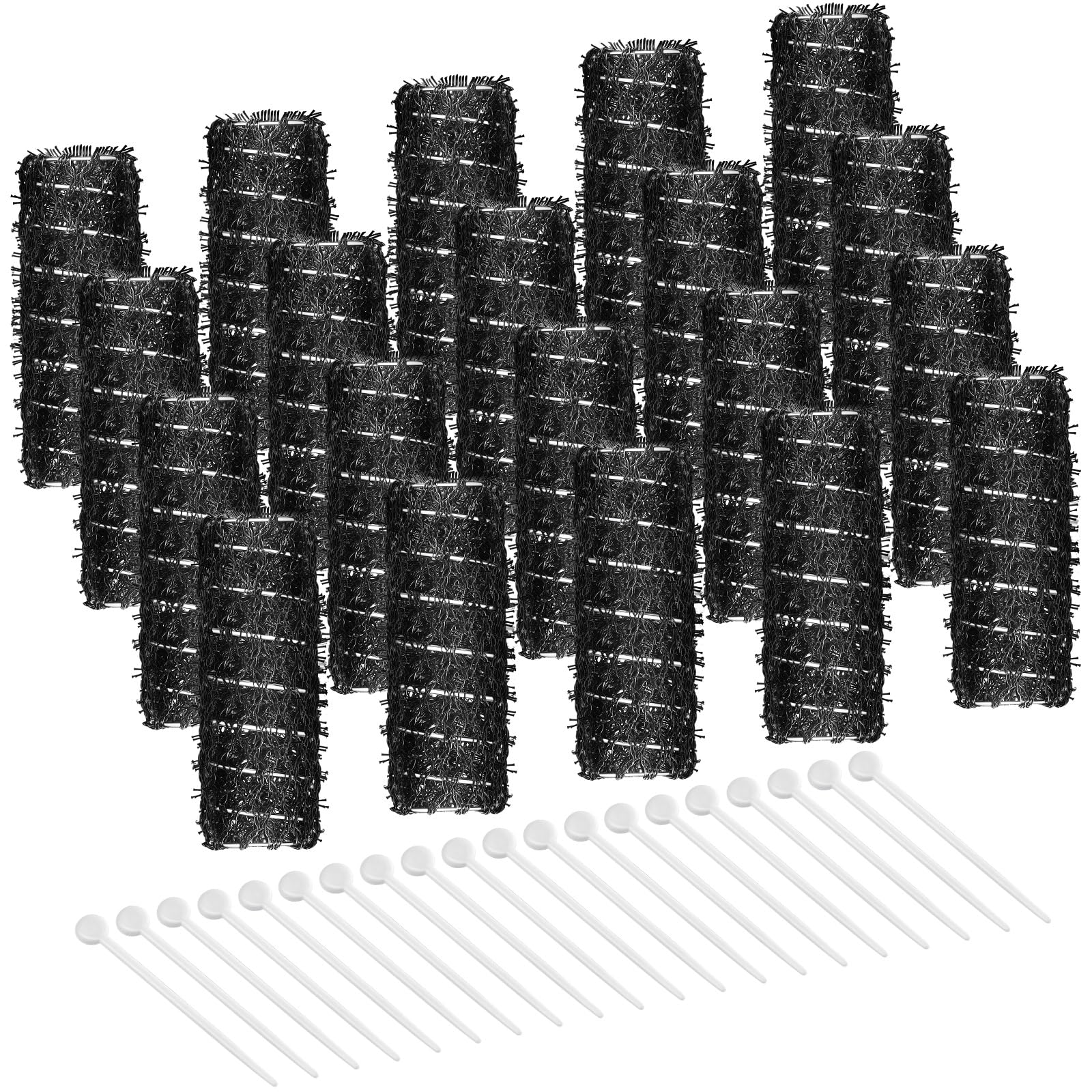 WILLBOND front view of 20-piece roller set shows complete kit and benefits