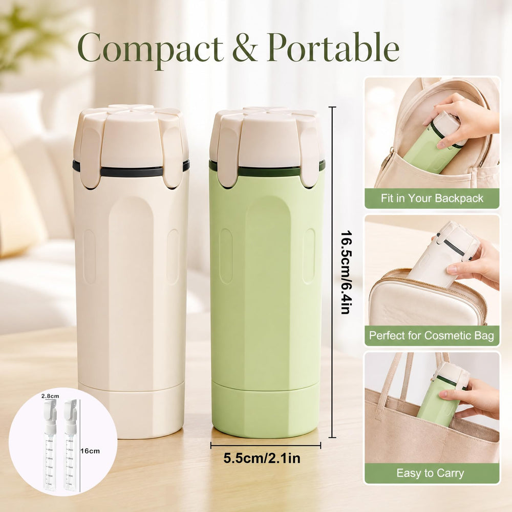 Winb bathroom lifestyle setup illustrating convenient daily use on trips