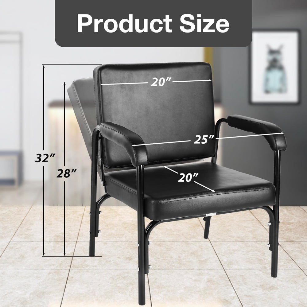 WINEDYOUNG shampoo chair installed in salon station improving client experience