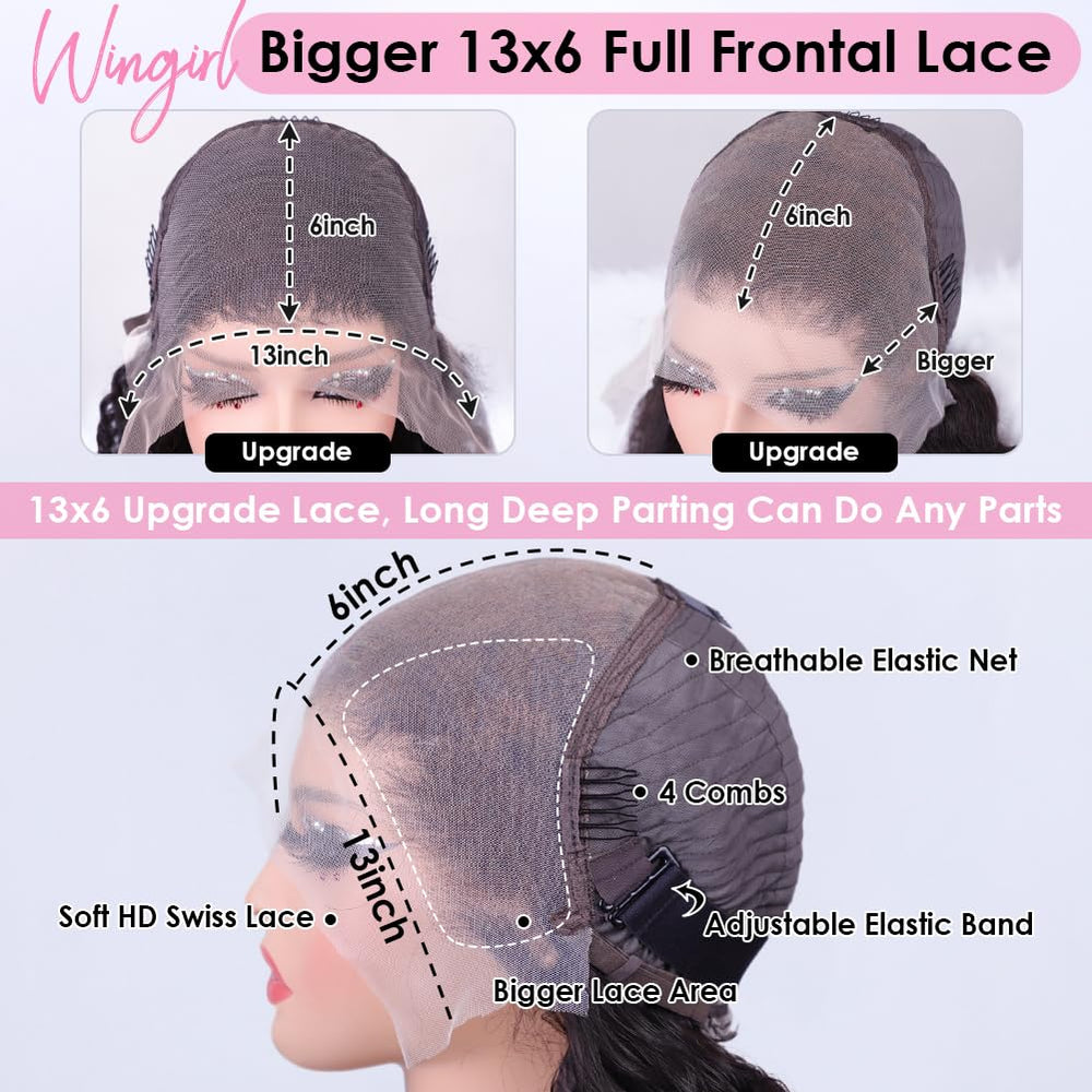 Wingirl cap interior with adjustment straps and combs for secure fit