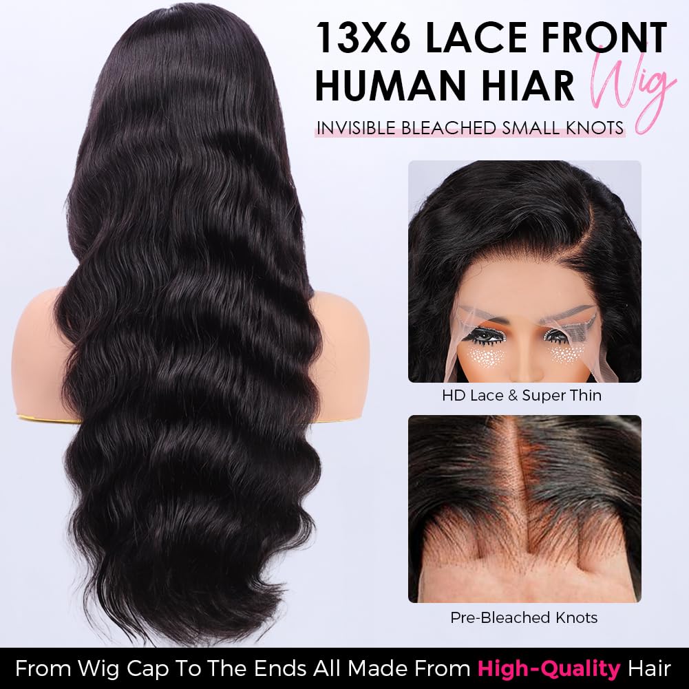 Wingirl pre-plucked hairline detail showing baby hairs for realistic finish