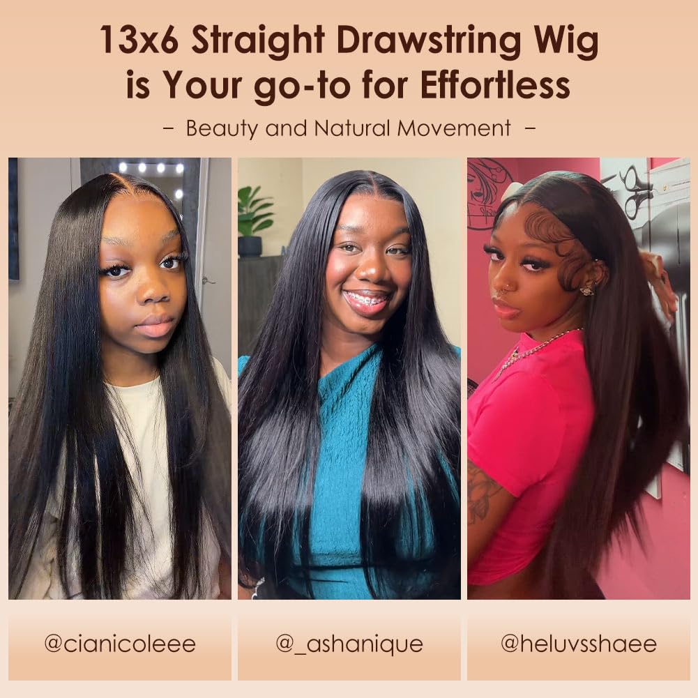 Wingirl styled high ponytail demonstrating 200% density and versatile styling hold