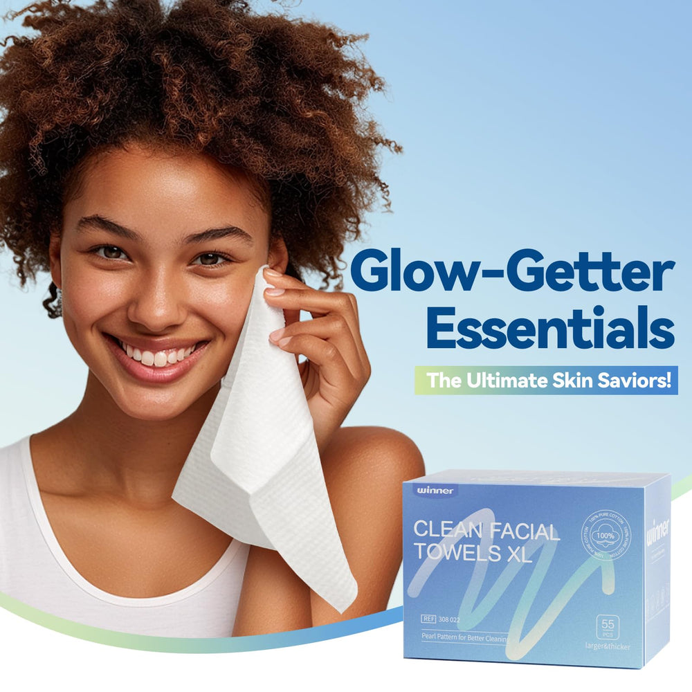 Winner towel on sink in bathroom scene, travel and daily-use convenience benefit