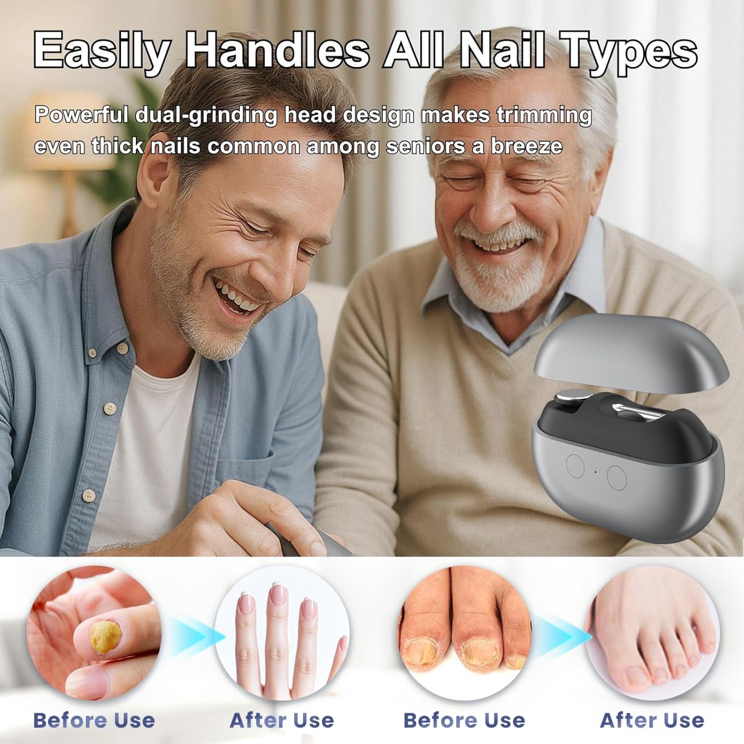 witpiny ergonomic handle demonstrating comfortable grip and control