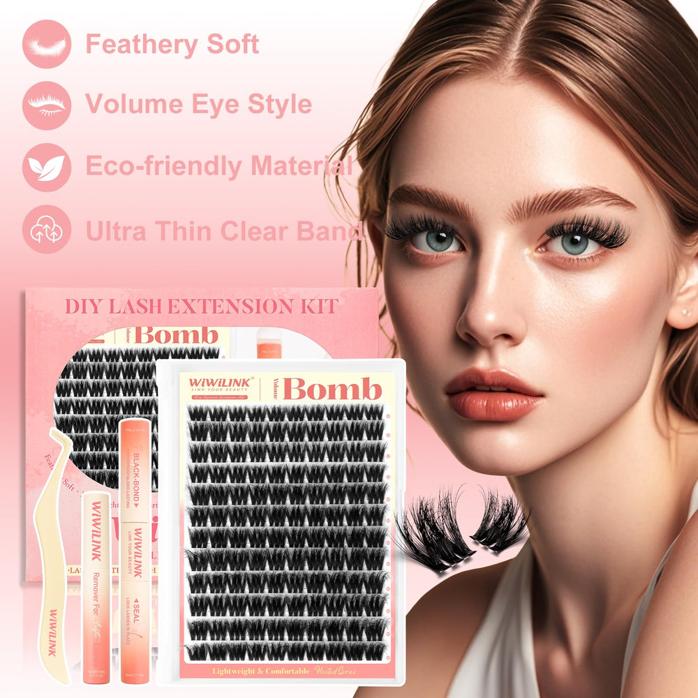 WiWiLINK application in use with tweezers for precise cluster placement and quick styling