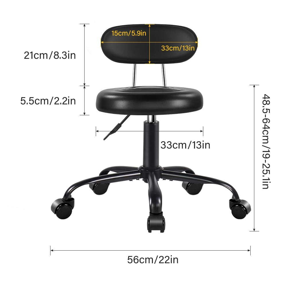 WKWKER low backrest detail delivering subtle lumbar support advantage